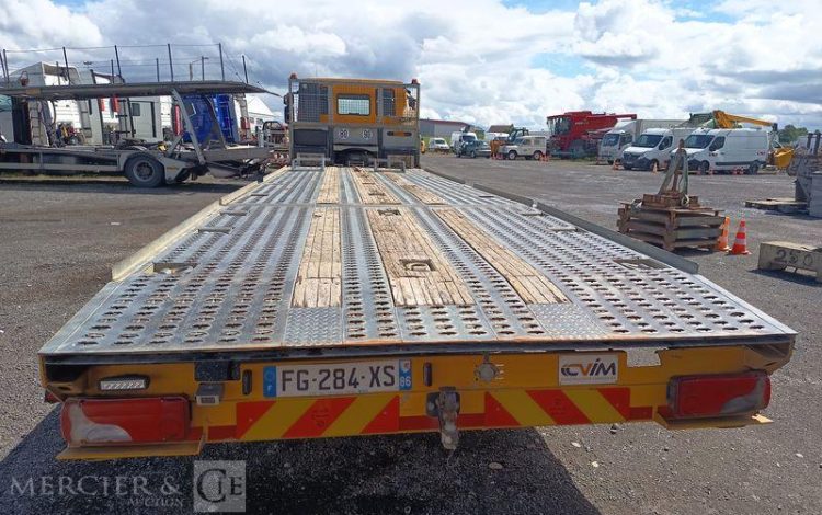 IVECO STRALIS 420 PORTE ENGIN DIESEL – PTAC : 32 TONNES – 317155 KMS – ANNEE 2019 JAUNE FG-284-XS