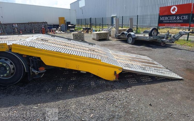 IVECO STRALIS 420 PORTE ENGIN DIESEL – PTAC : 32 TONNES – 317155 KMS – ANNEE 2019 JAUNE FG-284-XS