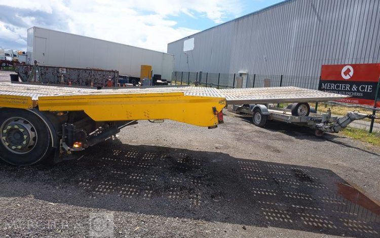 IVECO STRALIS 420 PORTE ENGIN DIESEL – PTAC : 32 TONNES – 317155 KMS – ANNEE 2019 JAUNE FG-284-XS