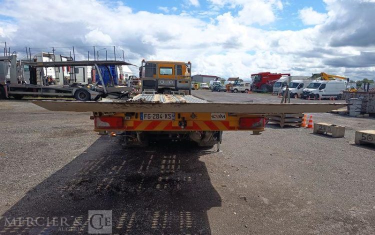 IVECO STRALIS 420 PORTE ENGIN DIESEL – PTAC : 32 TONNES – 317155 KMS – ANNEE 2019 JAUNE FG-284-XS