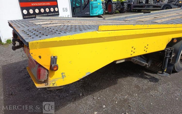 IVECO STRALIS 420 PORTE ENGIN DIESEL – PTAC : 32 TONNES – 317155 KMS – ANNEE 2019 JAUNE FG-284-XS