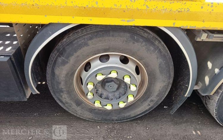 IVECO STRALIS 420 PORTE ENGIN DIESEL – PTAC : 32 TONNES – 317155 KMS – ANNEE 2019 JAUNE FG-284-XS