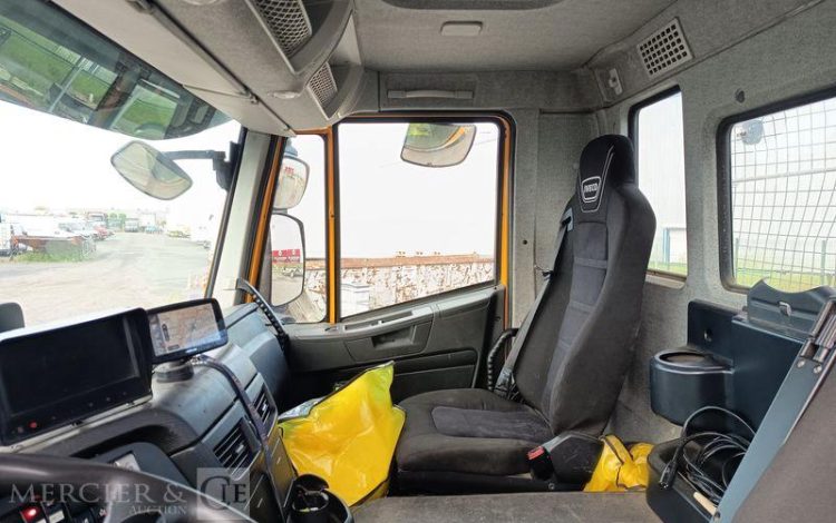 IVECO STRALIS 420 PORTE ENGIN – DIESEL – PTAC : 32 TONNES – 252203 KMS – ANNEE 2019 JAUNE FG-406-XS