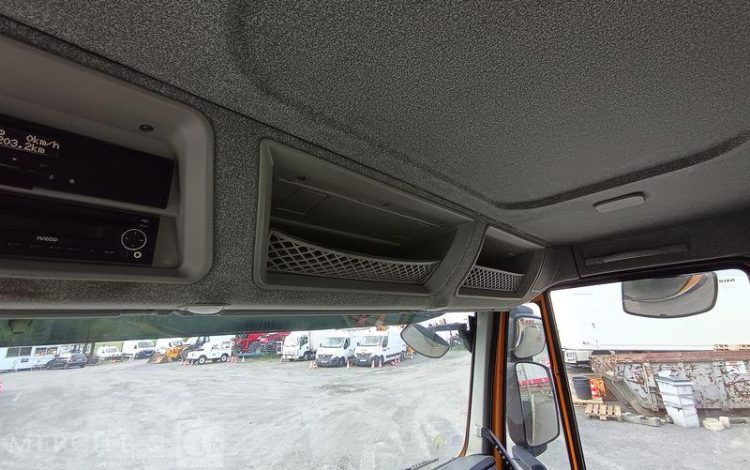 IVECO STRALIS 420 PORTE ENGIN – DIESEL – PTAC : 32 TONNES – 252203 KMS – ANNEE 2019 JAUNE FG-406-XS