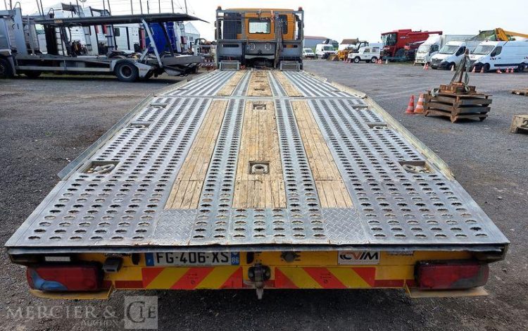 IVECO STRALIS 420 PORTE ENGIN – DIESEL – PTAC : 32 TONNES – 252203 KMS – ANNEE 2019 JAUNE FG-406-XS