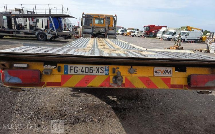IVECO STRALIS 420 PORTE ENGIN – DIESEL – PTAC : 32 TONNES – 252203 KMS – ANNEE 2019 JAUNE FG-406-XS
