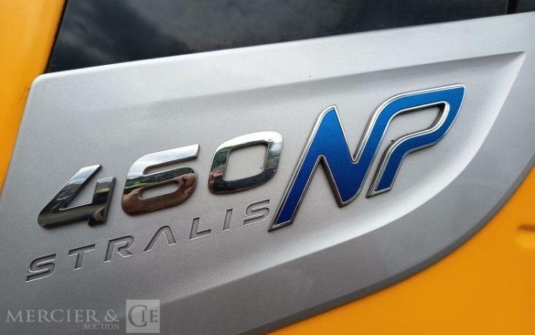IVECO STRALIS  460 NP – GAZ – PTRA : 44 TONNES – 233565 KMS – ANNEE 2019 JAUNE FM-305-JR