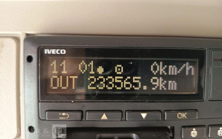 IVECO STRALIS  460 NP – GAZ – PTRA : 44 TONNES – 233565 KMS – ANNEE 2019 JAUNE FM-305-JR
