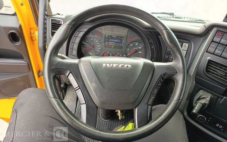 IVECO STRALIS  460 NP – GAZ – PTRA : 44 TONNES – 233565 KMS – ANNEE 2019 JAUNE FM-305-JR