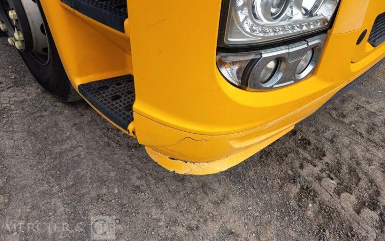 IVECO STRALIS  460 NP – GAZ – PTRA : 44 TONNES – 233565 KMS – ANNEE 2019 JAUNE FM-305-JR