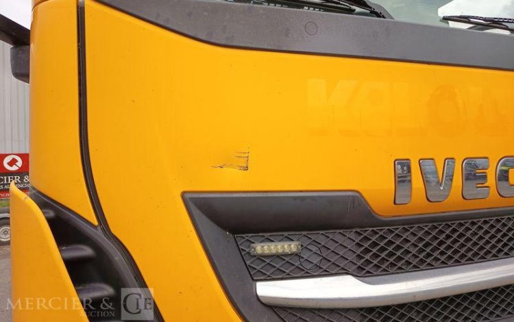 IVECO STRALIS  460 NP – GAZ – PTRA : 44 TONNES – 233565 KMS – ANNEE 2019 JAUNE FM-305-JR