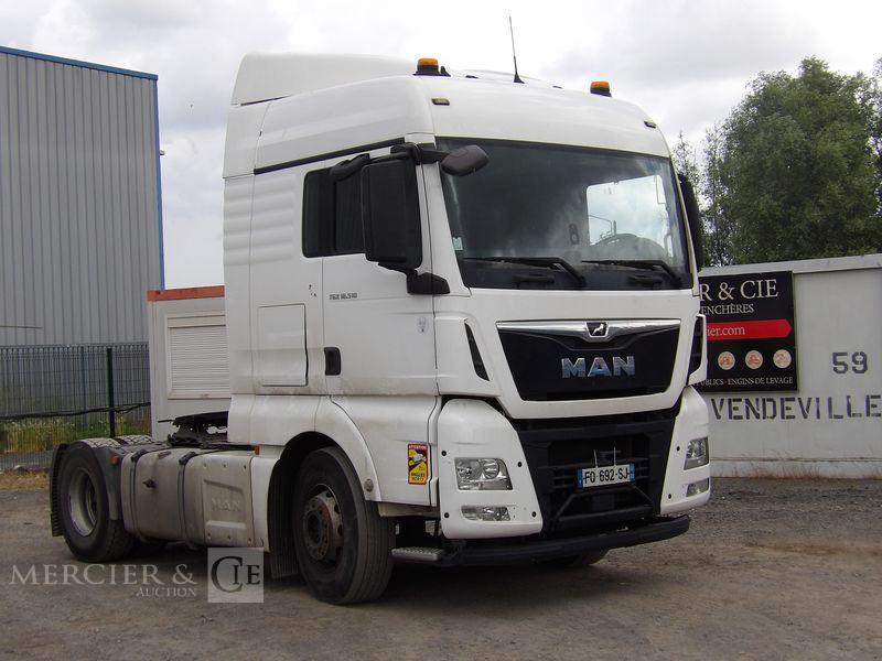 MAN BLANC TGX 18.510 4x2 BL SA - PTRA 44 TONNES - 320185 KMS - A — occasion 2020
