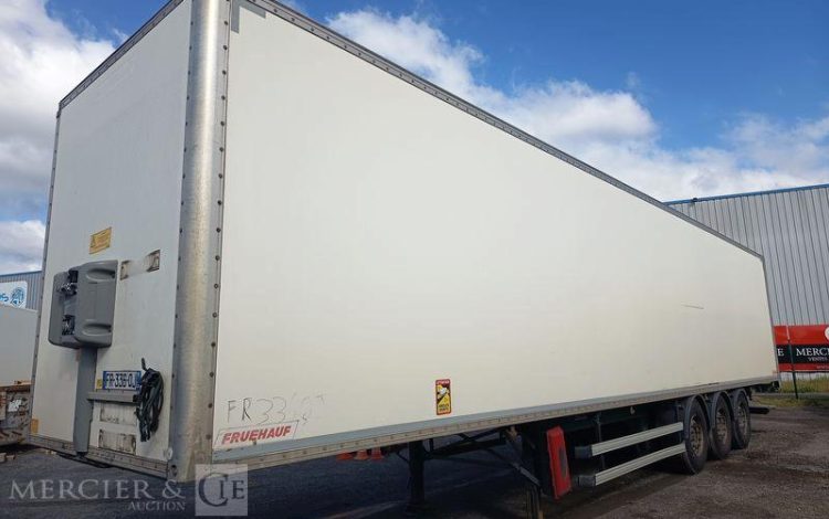 FRUEHAUF SEMI REMORQUE FOURGON AVEC HAYON PALFINGER – 3 ESSIEUX – PTAC 38 T – ANNEE 2020  FR-336-QJ