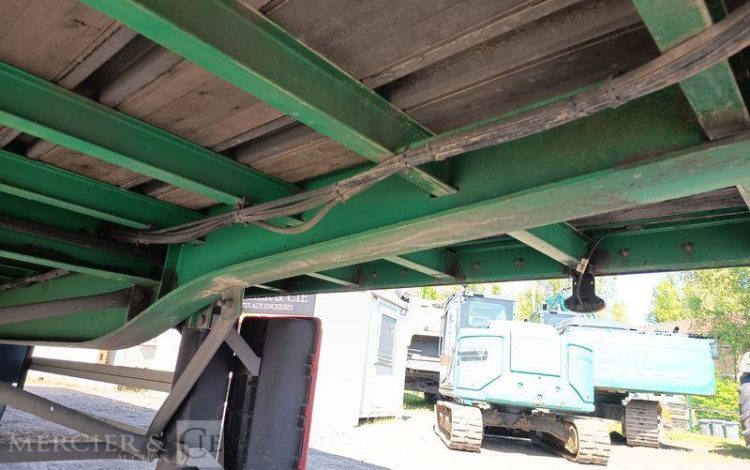 FRUEHAUF SEMI REMORQUE FOURGON AVEC HAYON PALFINGER – 3 ESSIEUX – PTAC 38 T – ANNEE 2020 BLANC FR-876-QH