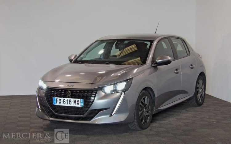 PEUGEOT 208 1.2 PURETECH 100ch ACTIVE BUSINESS GRIS FX-618-MX