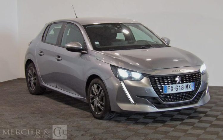 PEUGEOT 208 1.2 PURETECH 100ch ACTIVE BUSINESS GRIS FX-618-MX