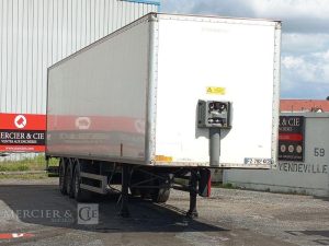 FRUEHAUF SEMI REMORQUE FOURGON – 3 ESSIEUX – PTAC : 38 TONNES – ANNEE 2021 BLANC FZ-792-KG