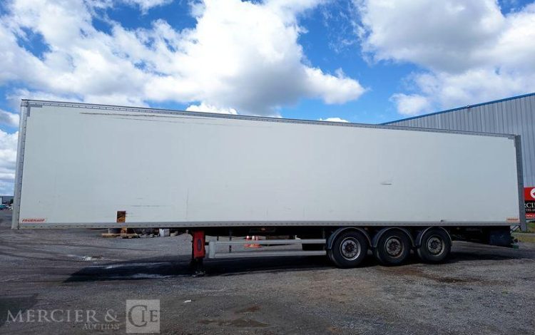 FRUEHAUF SEMI REMORQUE FOURGON – 3 ESSIEUX – PTAC : 38 TONNES – ANNEE 2021 BLANC FZ-792-KG