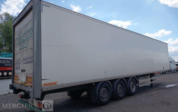 FRUEHAUF SEMI REMORQUE FOURGON – 3 ESSIEUX – PTAC : 38 TONNES – ANNEE 2021 BLANC FZ-792-KG