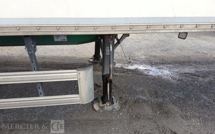 FRUEHAUF SEMI REMORQUE FOURGON – 3 ESSIEUX – PTAC : 38 TONNES – ANNEE 2021 BLANC FZ-792-KG