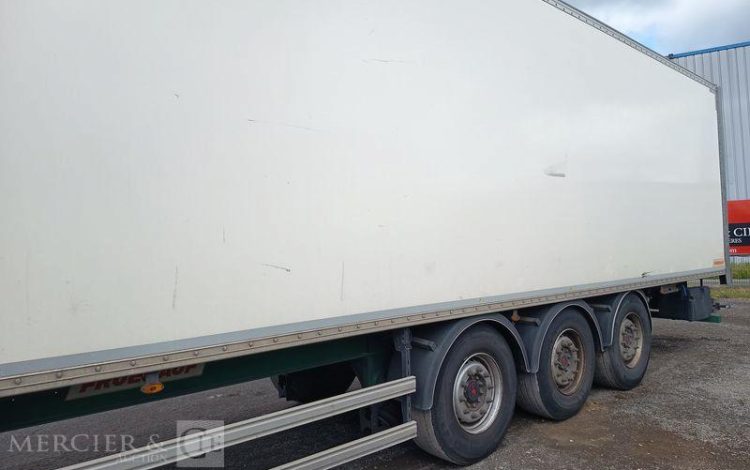 FRUEHAUF SEMI REMORQUE FOURGON – 3 ESSIEUX – PTAC : 38 TONNES – ANNEE 2021 BLANC FZ-792-KG