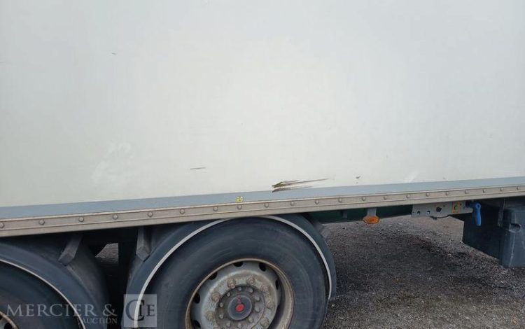 FRUEHAUF SEMI REMORQUE FOURGON – 3 ESSIEUX – PTAC : 38 TONNES – ANNEE 2021 BLANC FZ-792-KG