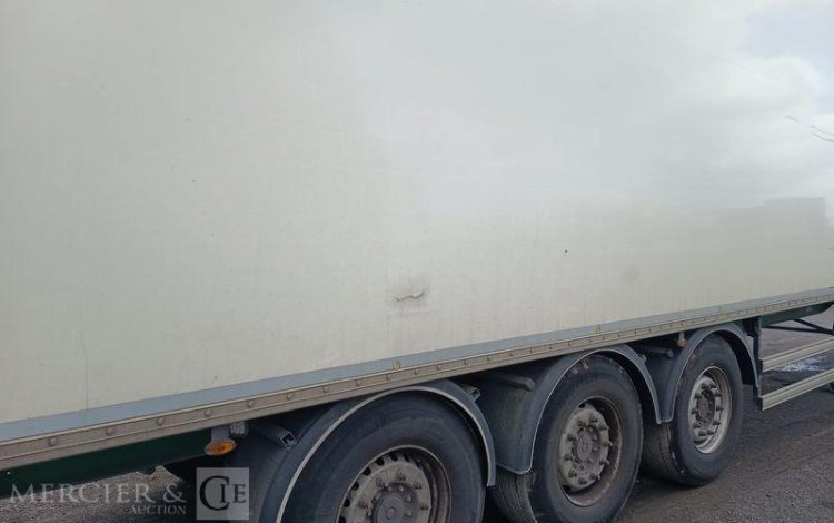 FRUEHAUF SEMI REMORQUE FOURGON – 3 ESSIEUX – PTAC : 38 TONNES – ANNEE 2021 BLANC FZ-792-KG
