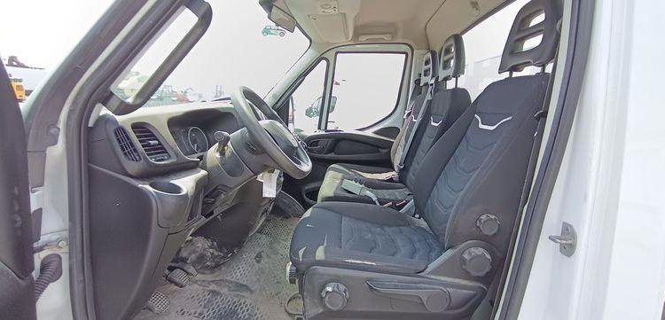 IVECO DAILY 3.0 D 160ch EQUIPE BRAS AMPLIROL + 3 BENNES BLANC GB-958-PW