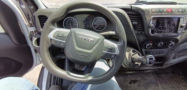 IVECO DAILY 3.0 D 160ch EQUIPE BRAS AMPLIROL + 3 BENNES BLANC GB-958-PW