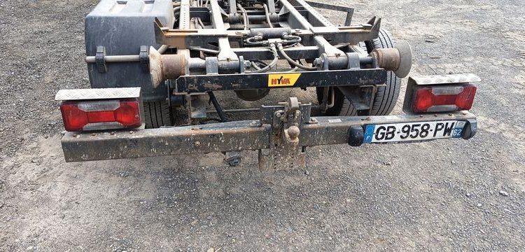 IVECO DAILY 3.0 D 160ch EQUIPE BRAS AMPLIROL + 3 BENNES BLANC GB-958-PW
