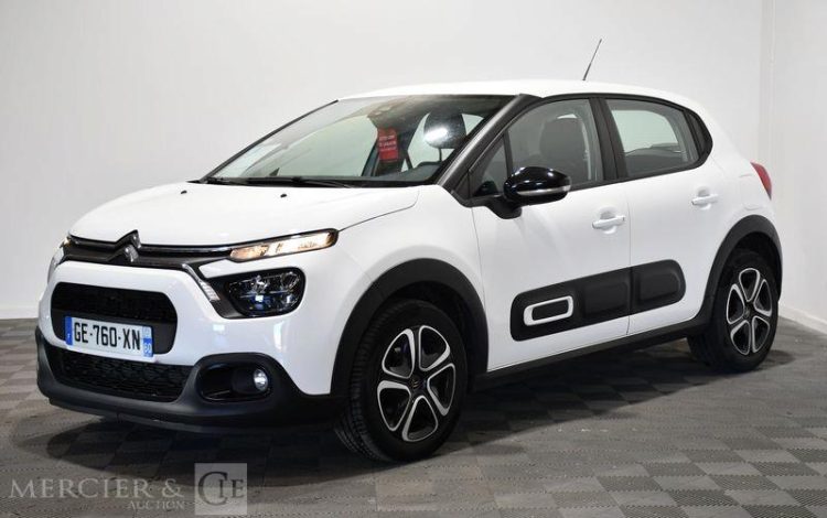 CITROEN C3 SOCIETE 1.6 BLUEHDI 100ch FEEL NAVI BLANC GE-760-XN