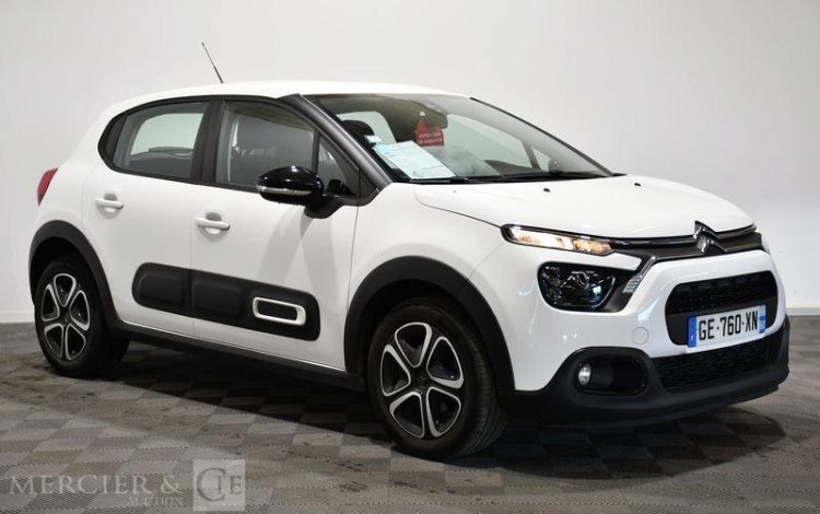 CITROEN C3 SOCIETE 1.6 BLUEHDI 100ch FEEL NAVI BLANC GE-760-XN