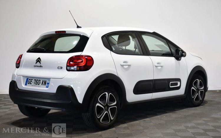 CITROEN C3 SOCIETE 1.6 BLUEHDI 100ch FEEL NAVI BLANC GE-760-XN
