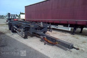 FRUEHAUF SEMI REMORQUE PORTE CONTAINER 2 ESSIEUX PTAC 19T GRIS GJ-664-XS