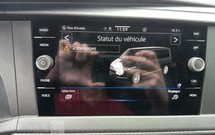 VOLKSWAGEN TRANSPORTER T6 2.0 TDI 150ch 2T8 L1H1 EDITION DSG GRIS GL-412-KK