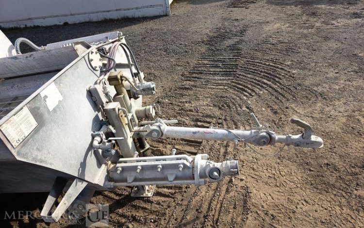 PUTZMEISTER PROJETEUR D&rsquo;ENDUITS SP11 LMR SUR REMORQUE – 750 KGS – 280 HEURES – ANNEE 2022  GS-012-TY
