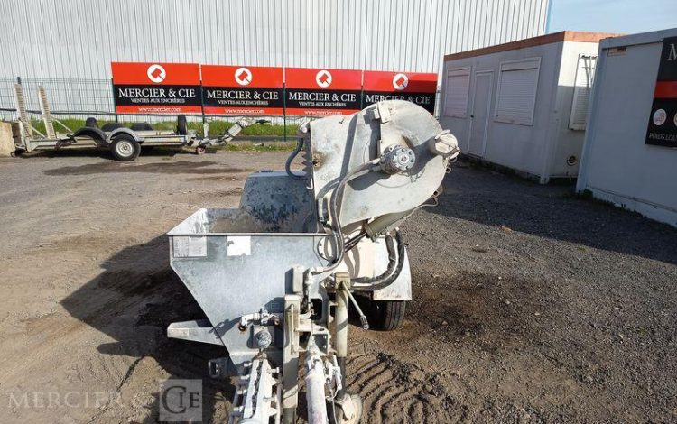 PUTZMEISTER PROJETEUR D&rsquo;ENDUITS SP11 LMR SUR REMORQUE – 750 KGS – 280 HEURES – ANNEE 2022  GS-012-TY