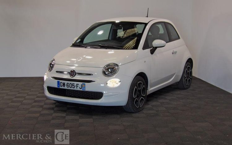 FIAT 500 1.0 MHEV 70CH CLUB BSG BLANC GW-605-FJ