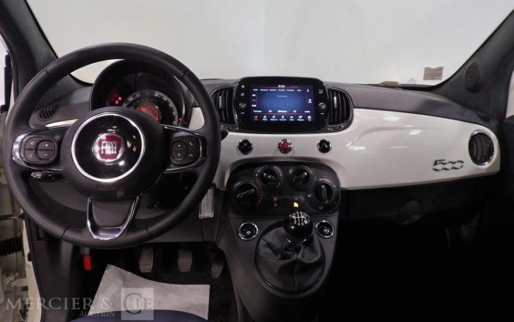 FIAT 500 1.0 MHEV 70CH CLUB BSG BLANC GW-605-FJ