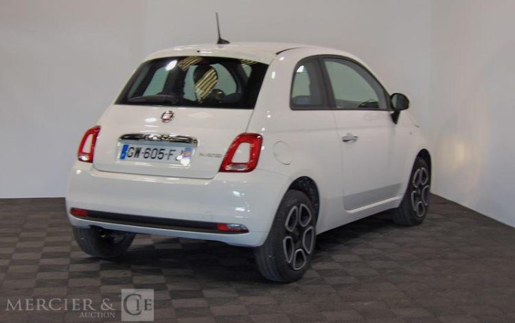 FIAT 500 1.0 MHEV 70CH CLUB BSG BLANC GW-605-FJ