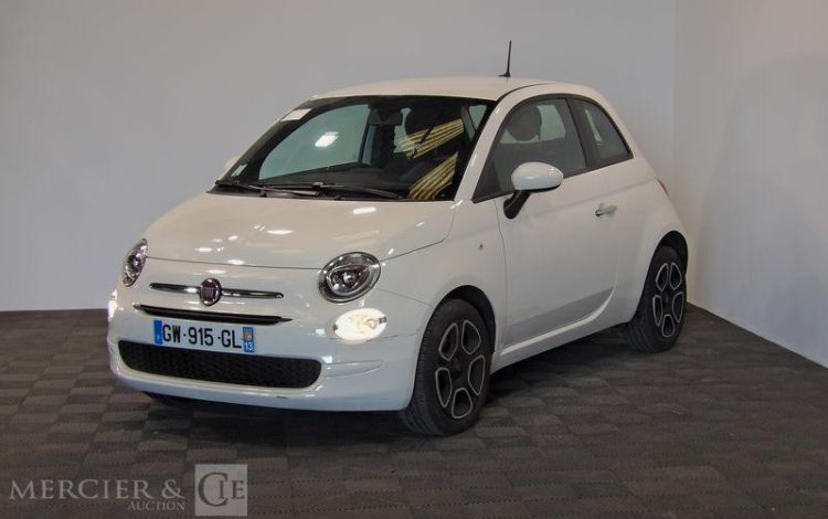 FIAT 500 1.0 MHEV 70ch CLUB BSG BLANC GW-915-GL