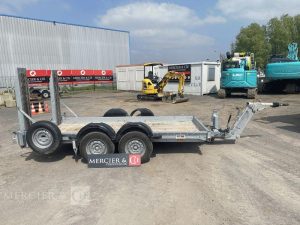 ECIM REMORQUE PORTE ENGIN 2 ESSIEUX – PATC 3,5 TONNES – ANNEE 2024  GY-215-JK