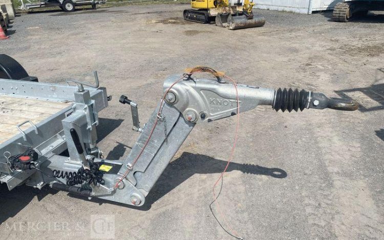 ECIM REMORQUE PORTE ENGIN 2 ESSIEUX – PATC 3,5 TONNES – ANNEE 2024  GY-215-JK