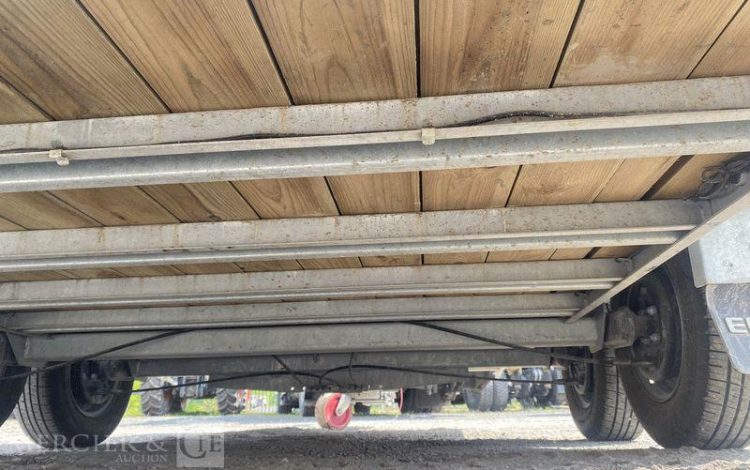ECIM REMORQUE PORTE ENGIN 2 ESSIEUX – PATC 3,5 TONNES – ANNEE 2024  GY-215-JK