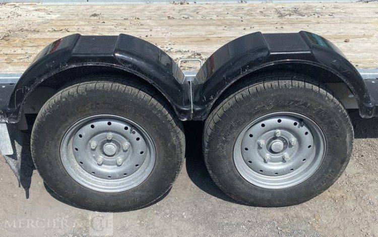 ECIM REMORQUE PORTE ENGIN 2 ESSIEUX – PATC 3,5 TONNES – ANNEE 2024  GY-215-JK