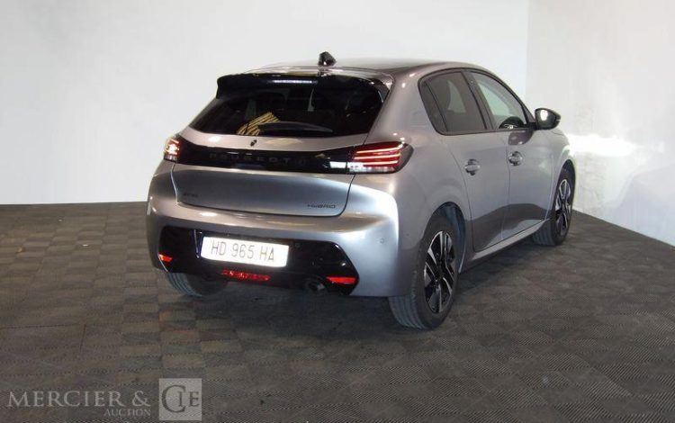 PEUGEOT 208 ALLURE HYBRID 100CH e-DCS GRIS HD-965-HA