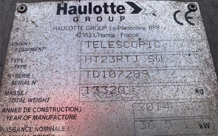 HAULOTTE HT23RTJ  151163