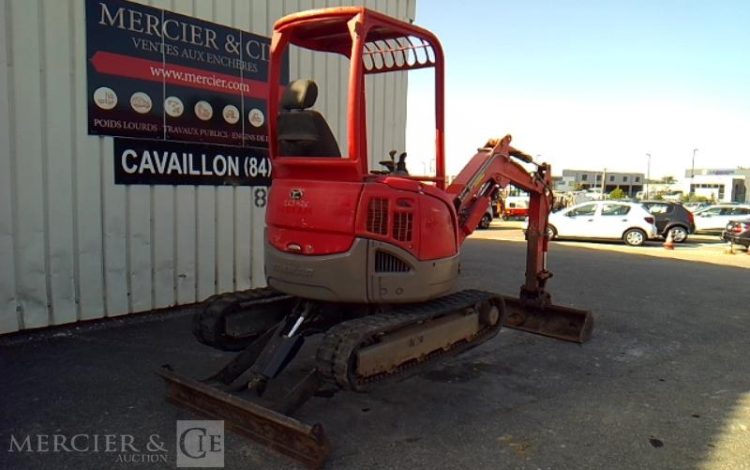 YANMAR MINI PELLE CANOPY VIO 20-4 – 2T3 – 4398H – AN2014  165426