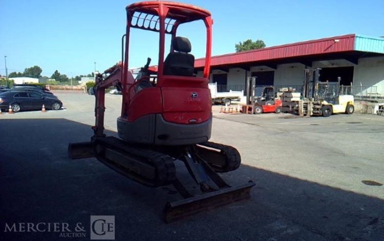 YANMAR MINI PELLE CANOPY VIO 20-4 – 2T3 – 4398H – AN2014  165426