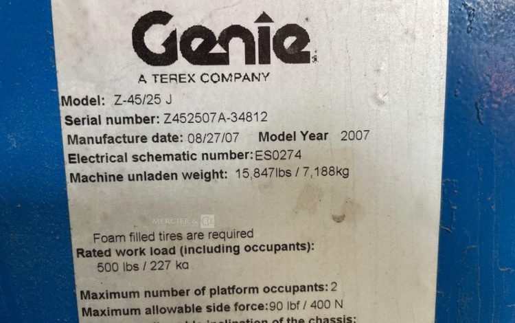 GENIE Z-45/25DC  A16EGT078